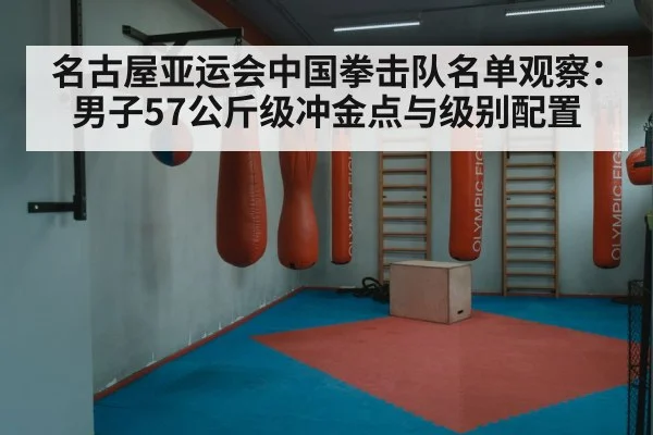 名古屋亚运会中国拳击队名单观察：男子57公斤级冲金点与级别配置