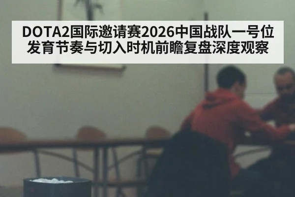 DOTA2国际邀请赛2026中国战队一号位发育节奏与切入时机前瞻复盘深度观察